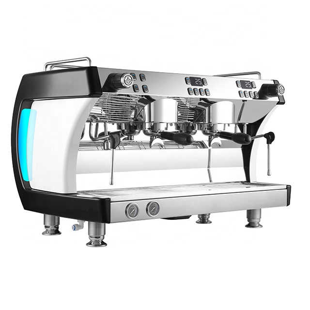 Semi-automatic Espresso Double-head Coffee Machine